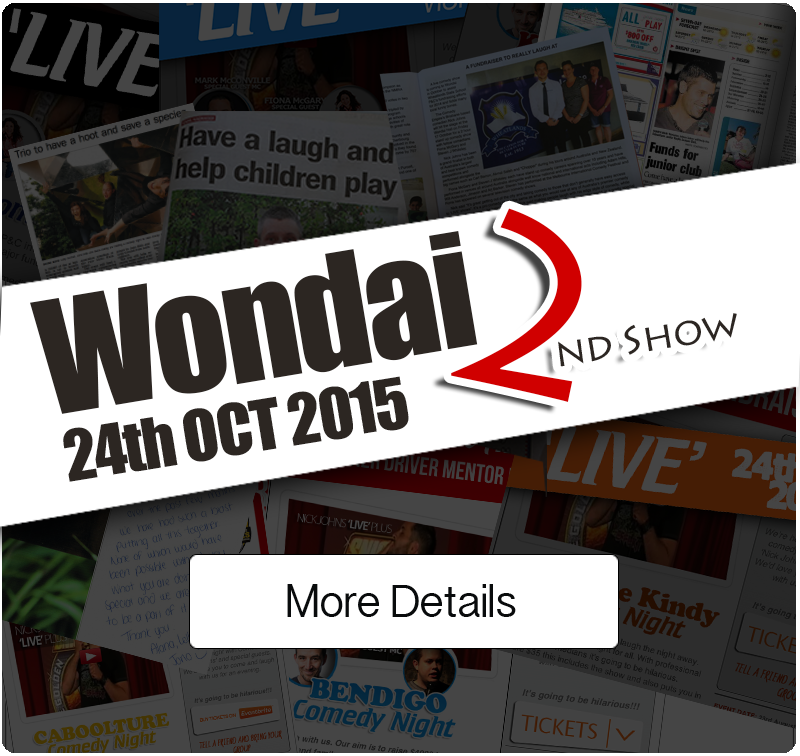 Wondai State School Comedy Night Fundraiser